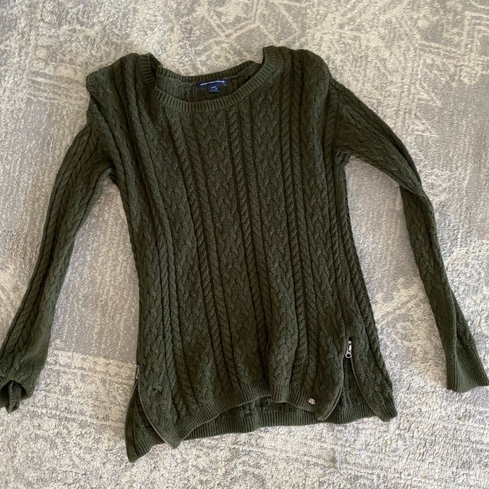 Olive Green American Eagle sweater